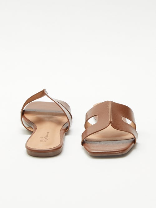 Mules en simili - Kiabi