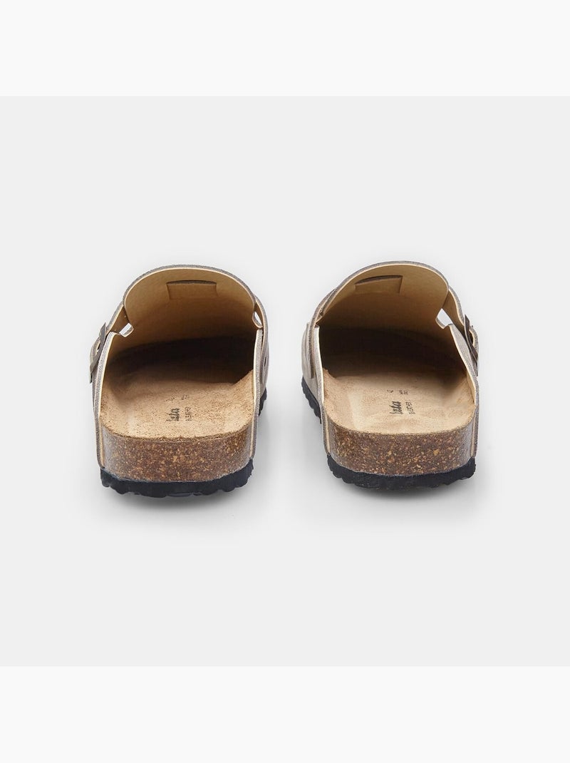 Mules en Suède BATA Beige - Kiabi