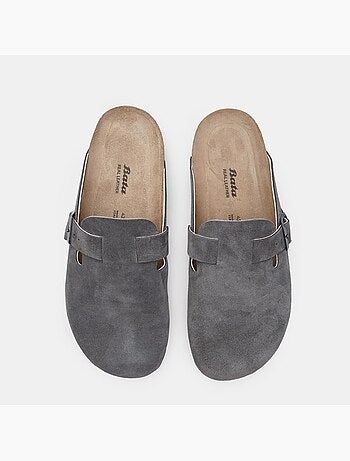 Mules en suède bata