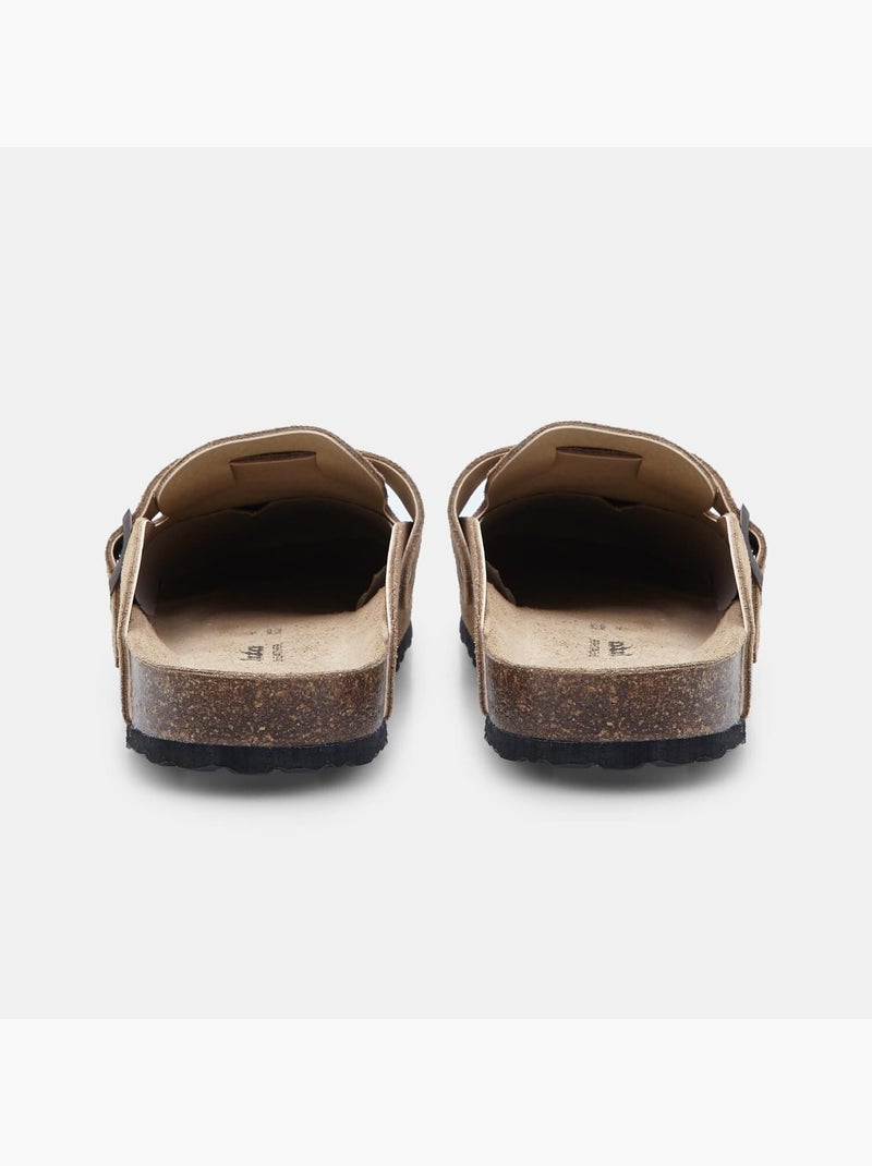 Mules en Suède BATA Marron - Kiabi