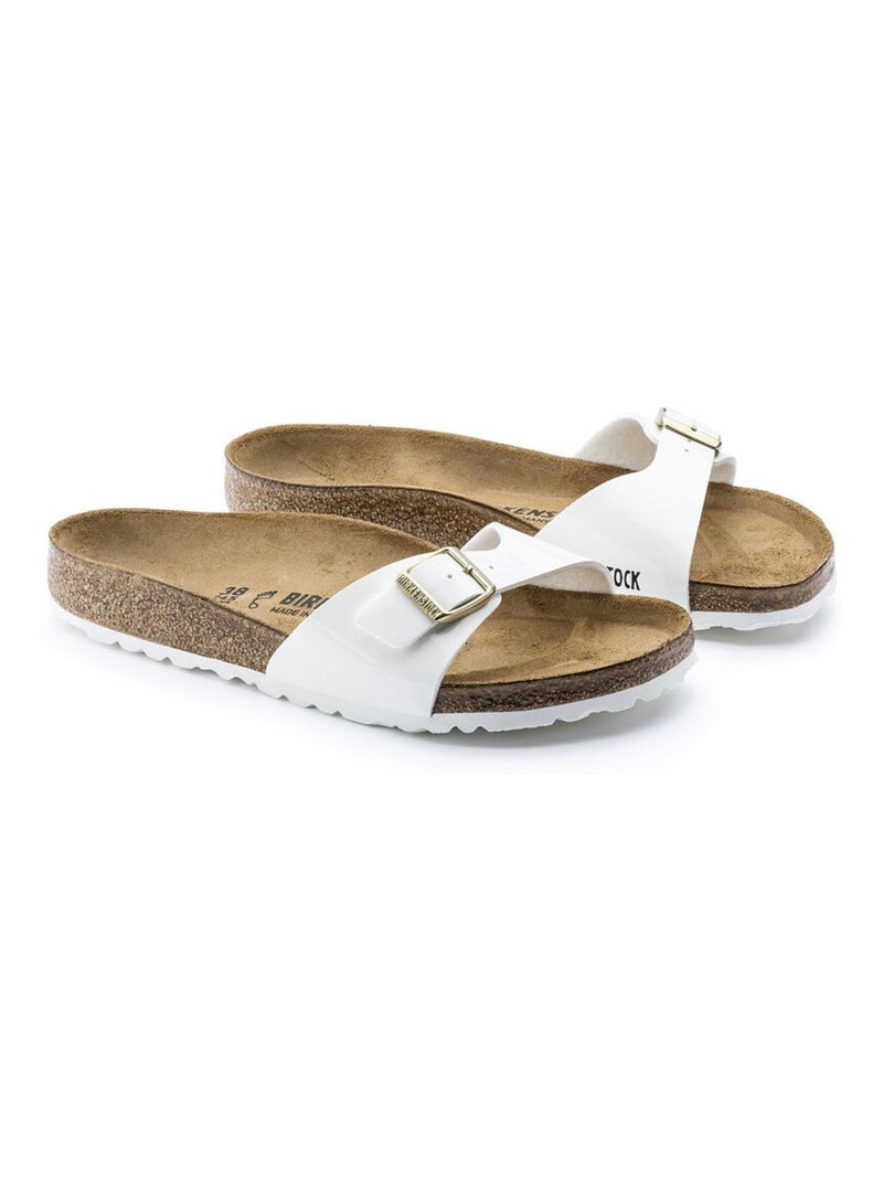 Mules en Synthétique Birkenstock Blanc - Kiabi