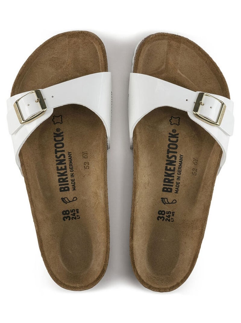 Mules en Synthétique Birkenstock Blanc - Kiabi
