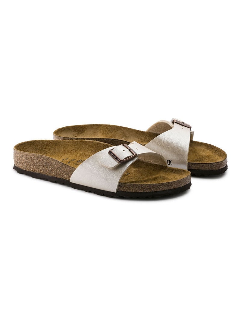 Mules en Synthétique Birkenstock Blanc - Kiabi