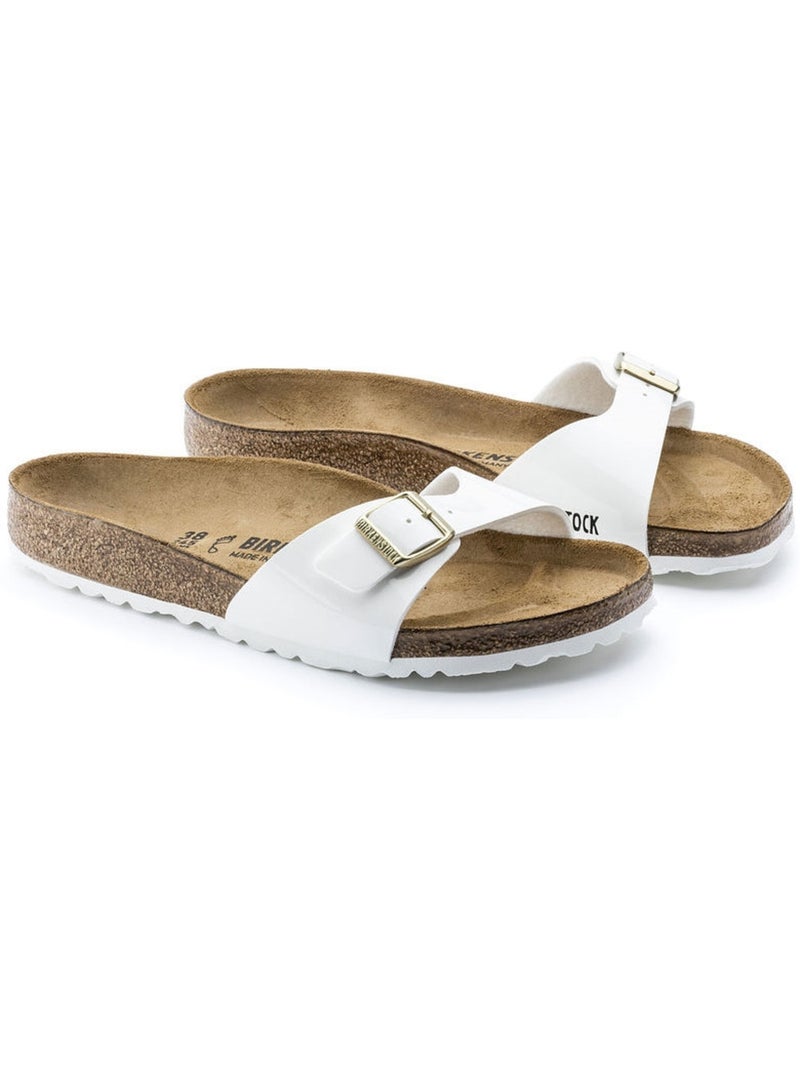 Mules en synthétique birkenstock Blanc - Kiabi