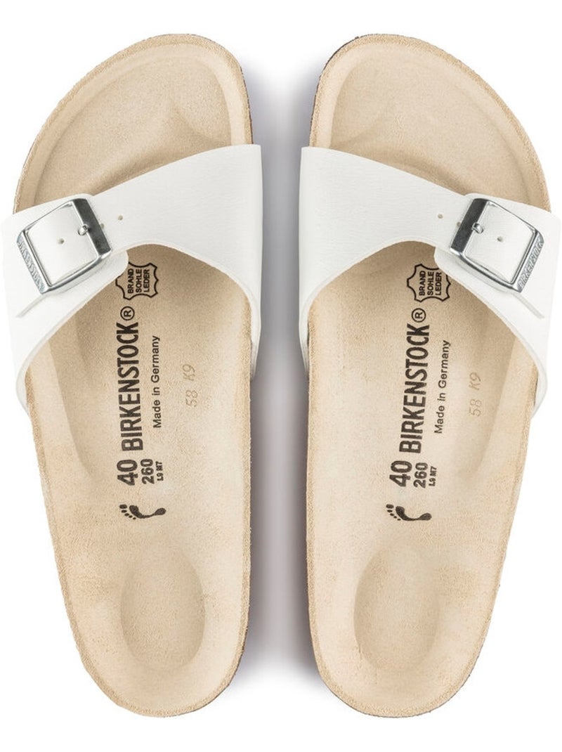 Mules en Synthétique Birkenstock Blanc - Kiabi