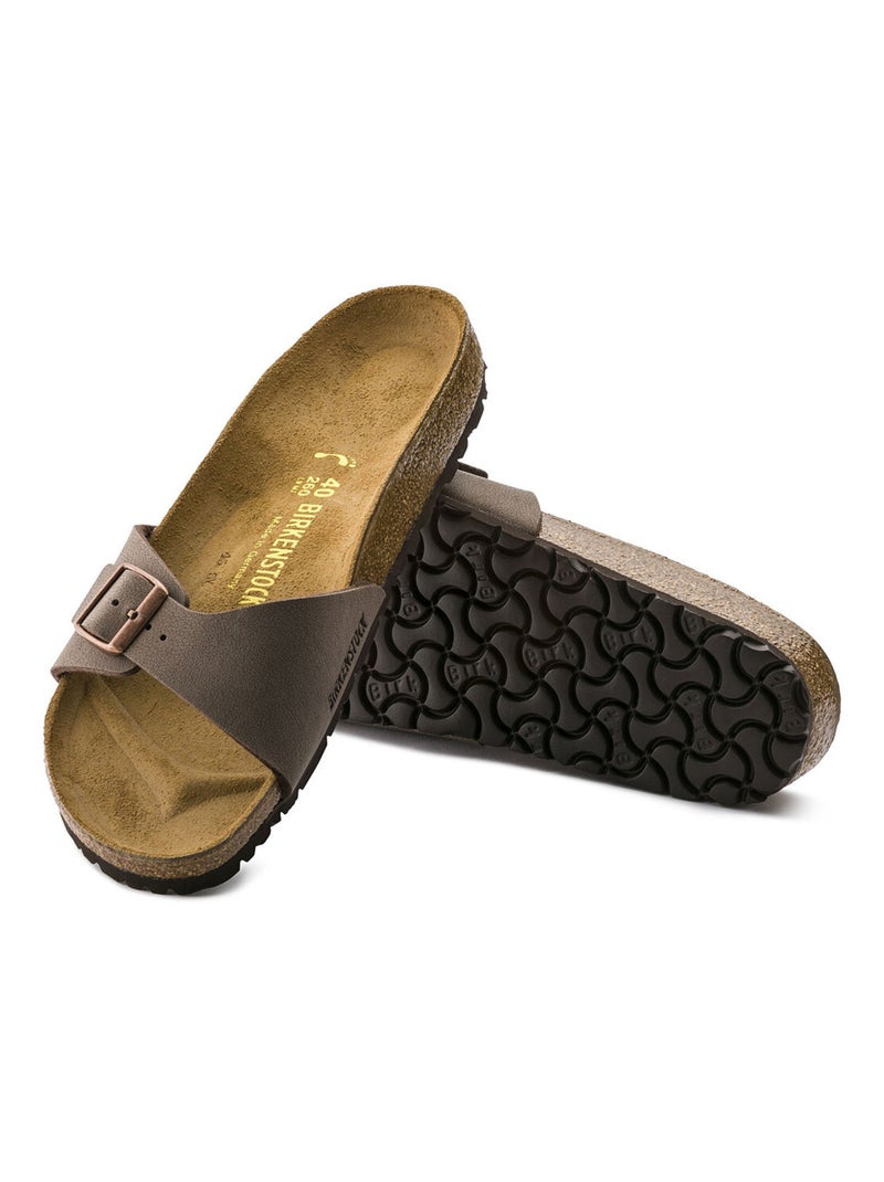 Mules en Synthétique Birkenstock Marron - Kiabi