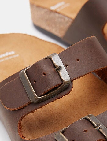 Mules en véritable cuir BATA