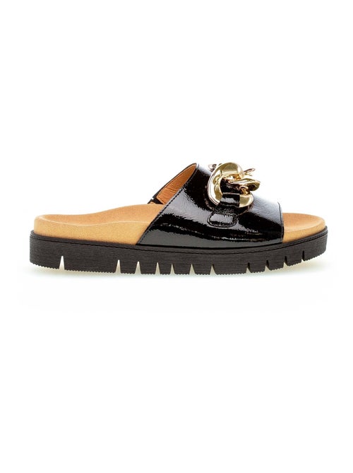 Mules  en vernis - Kiabi