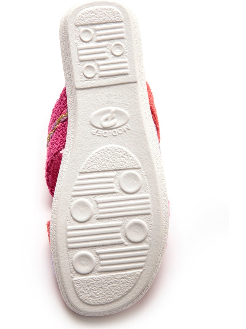 Mules éponge - PEDICONFORT Rose - Kiabi