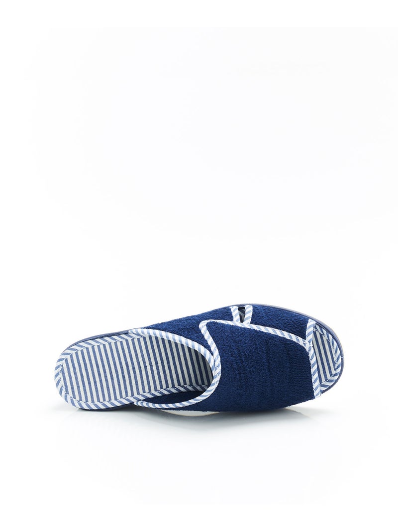 Mules fantaisie - Damart Bleu - Kiabi