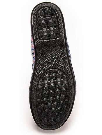 Mules fantaisie coton et éponge - PEDICONFORT