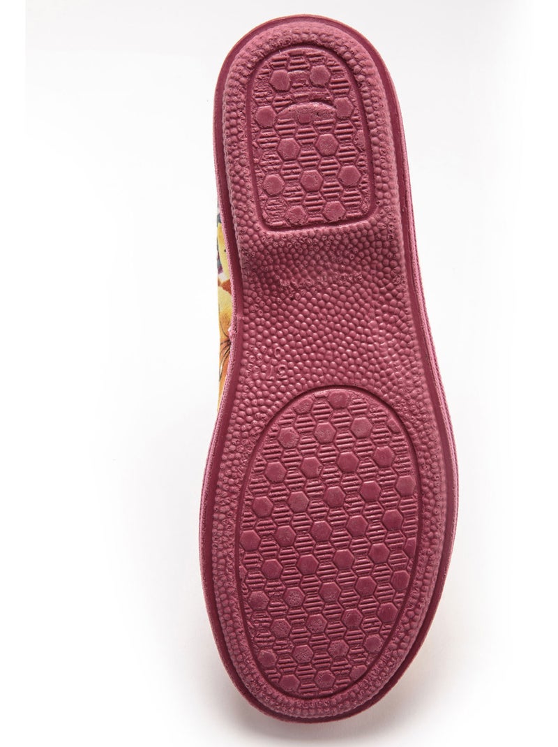 Mules fantaisie coton et éponge - PEDICONFORT Rose/Multicolore - Kiabi