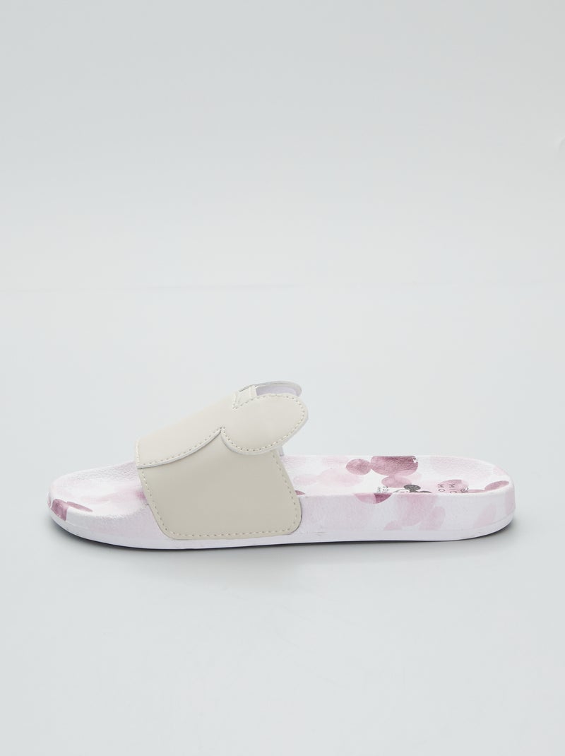 Mules fantaisie 'Mickey' de 'Disney' Blanc - Kiabi
