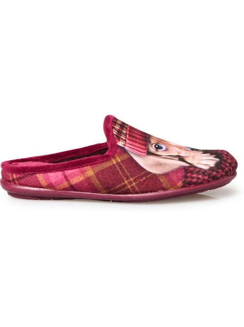 Mules fantaisie motif chat ou chien - PEDICONFORT - Kiabi