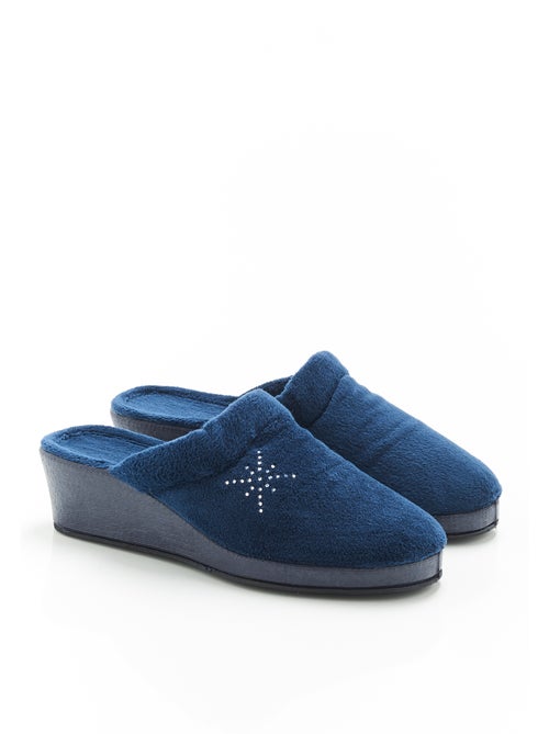 Mules fantaisie strassée - Damart - Kiabi