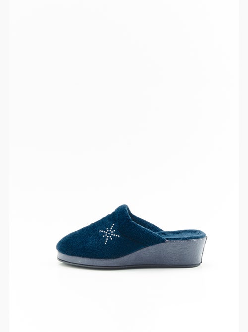 Mules fantaisie strassée - Damart - Kiabi