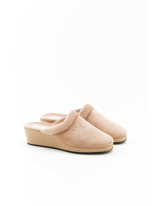 Mules fantaisie strassée - Damart - Kiabi