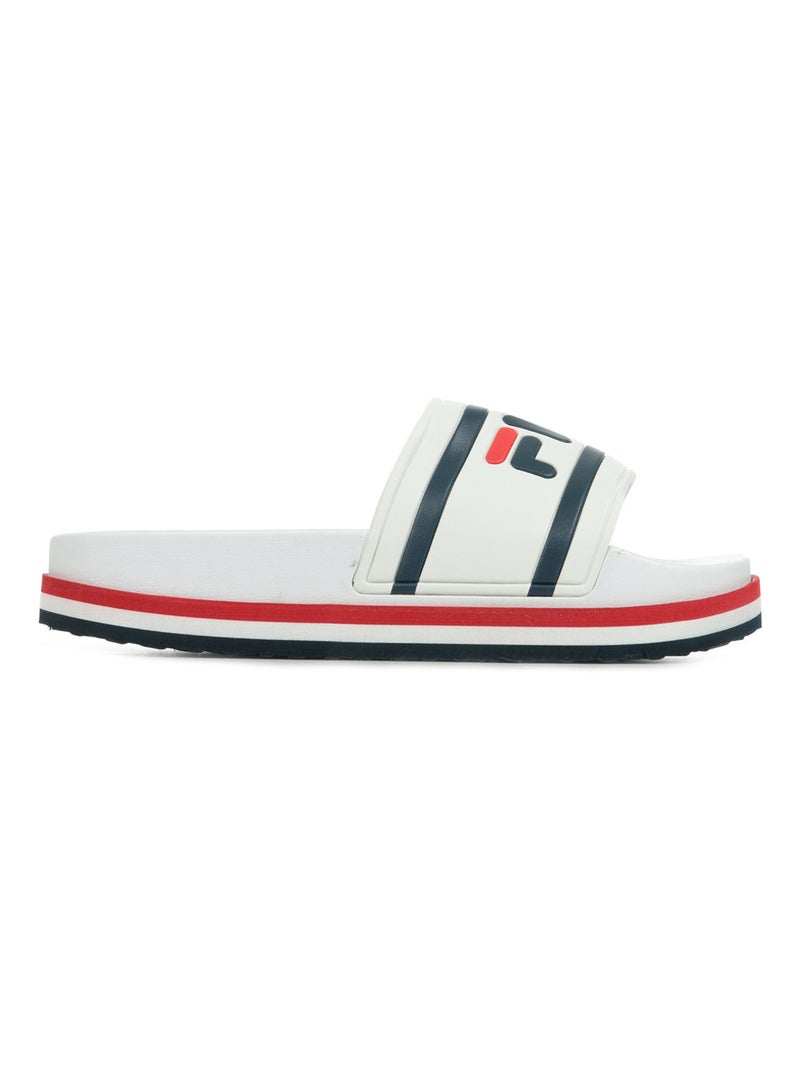 Mules Fila Morro Bay Zeppa Wmn Blanc - Kiabi