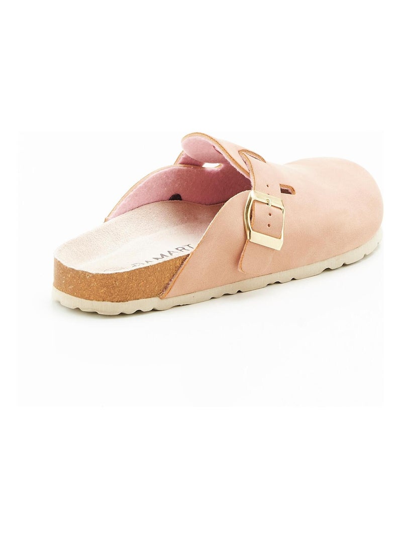 Mules forme sabot Piedical - Damart Taupe - Kiabi
