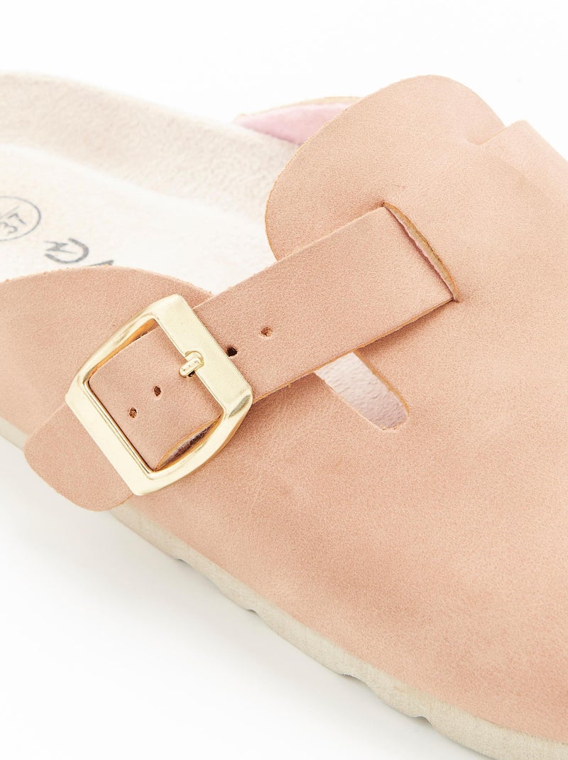 Mules forme sabot Piedical - Damart Taupe - Kiabi