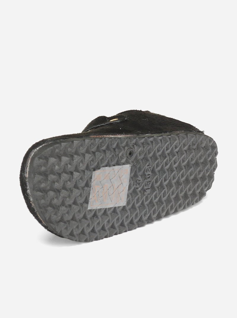 Mules fourrées - Doremi Noir - Kiabi