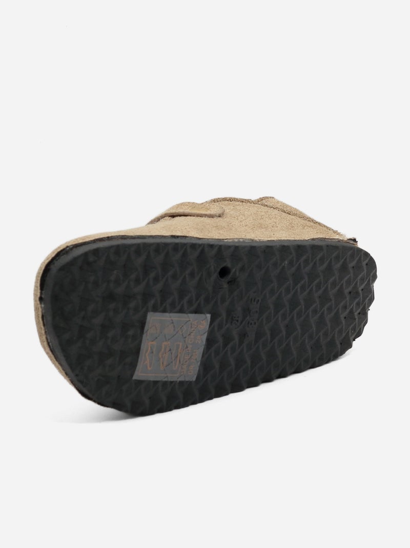 Mules fourrées - Doremi Taupe - Kiabi