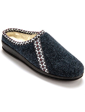 Mules fourrées fantaisie - PEDICONFORT