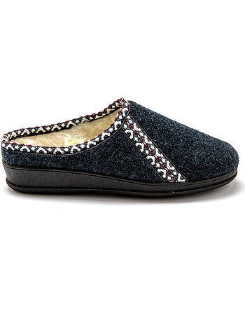 Mules fourrées fantaisie - PEDICONFORT