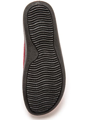 Mules fourrées fantaisie