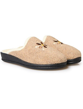 Mules fourrées laine - PEDICONFORT