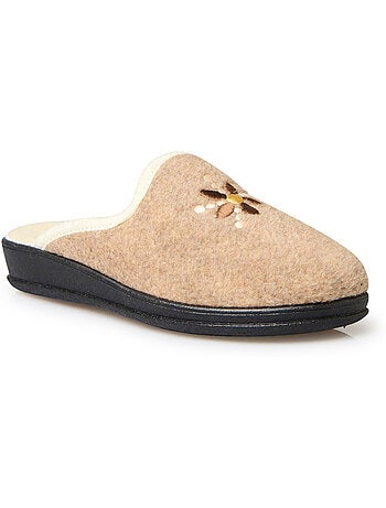 Mules fourrées laine - PEDICONFORT