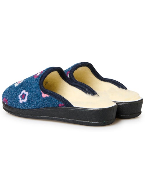 Mules fourrées laine - PEDICONFORT - Kiabi