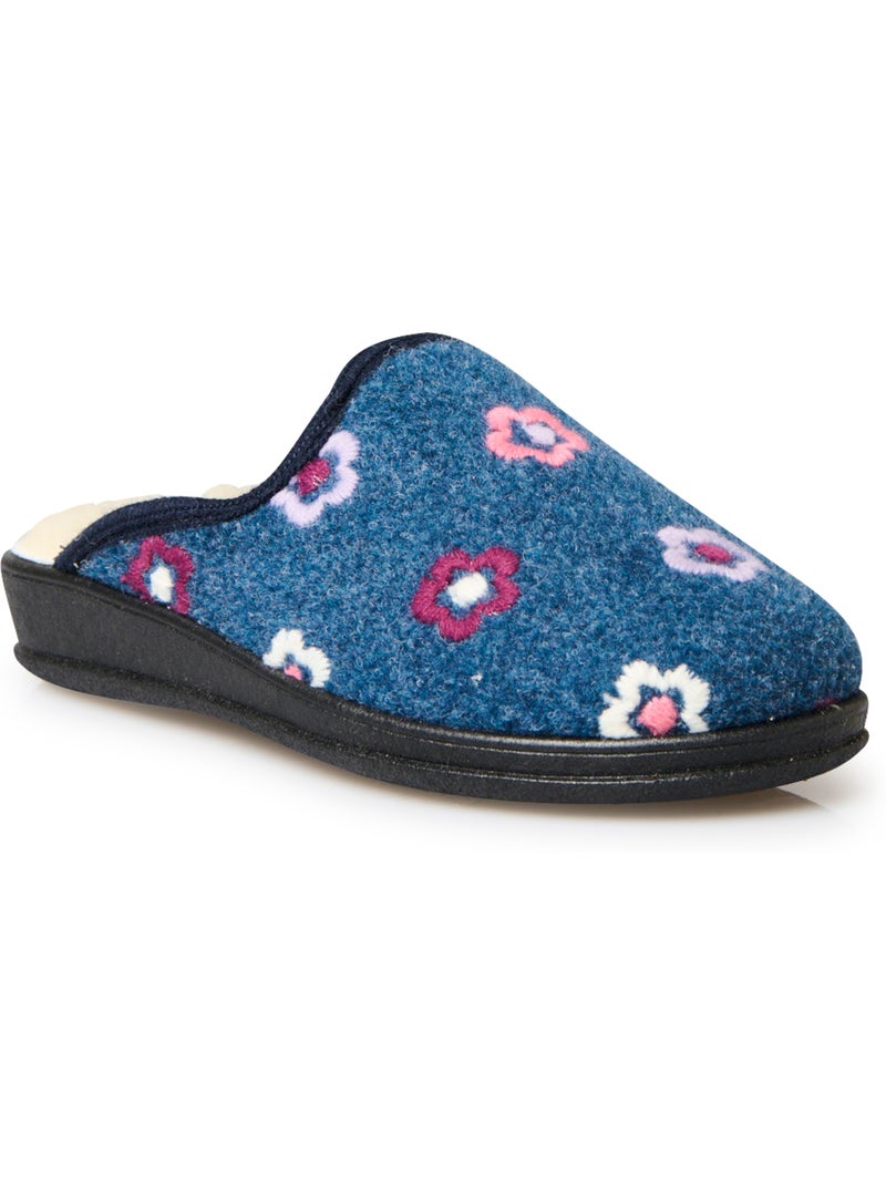 Mules fourrées laine - PEDICONFORT Bleu - Kiabi