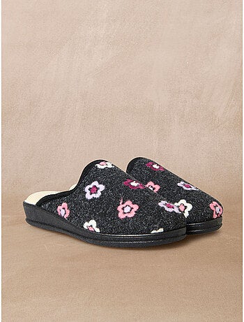 Mules fourrées laine - PEDICONFORT