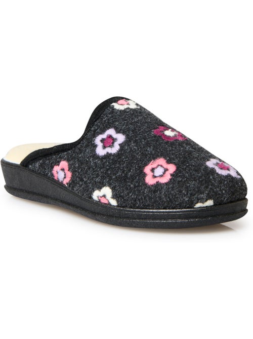 Mules fourrées laine - PEDICONFORT - Kiabi