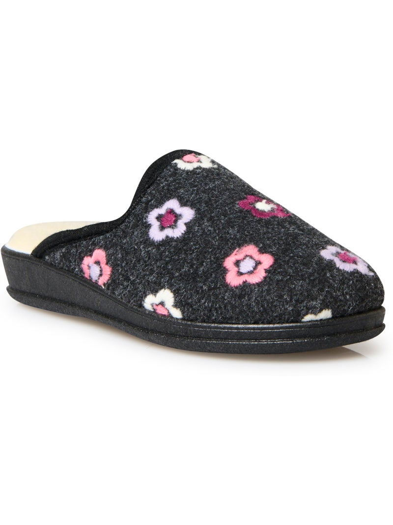 Mules fourrées laine - PEDICONFORT Gris foncé - Kiabi