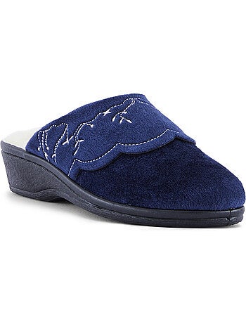 Mules fourrées laine femme - PEDICONFORT