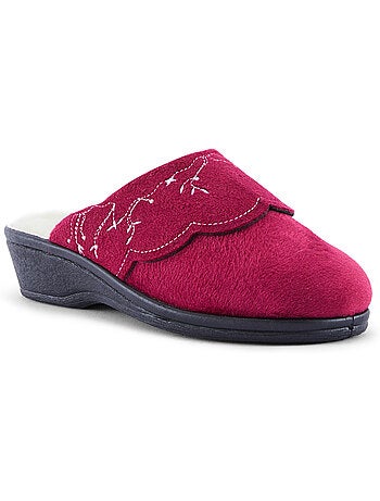 Mules fourrées laine femme - PEDICONFORT