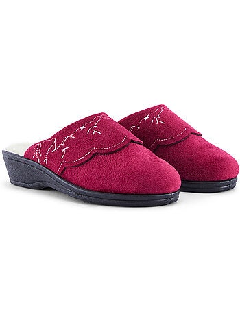 Mules fourrées laine femme - PEDICONFORT