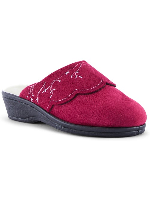 Mules fourrées laine femme - PEDICONFORT - Kiabi