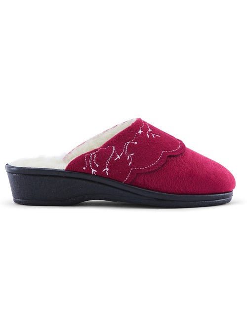 Mules fourrées laine femme - PEDICONFORT - Kiabi