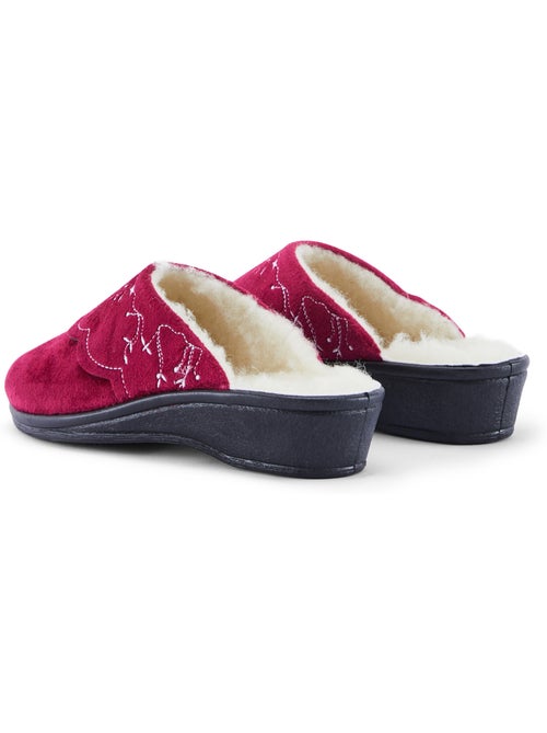 Mules fourrées laine femme - PEDICONFORT - Kiabi