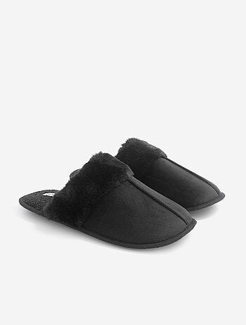 Mules fourrées