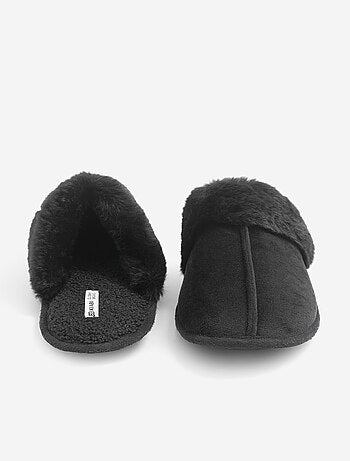 Mules fourrées