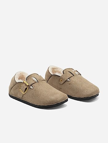 Mules fourrées
