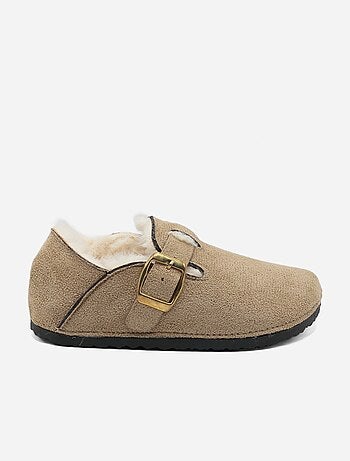 Mules fourrées