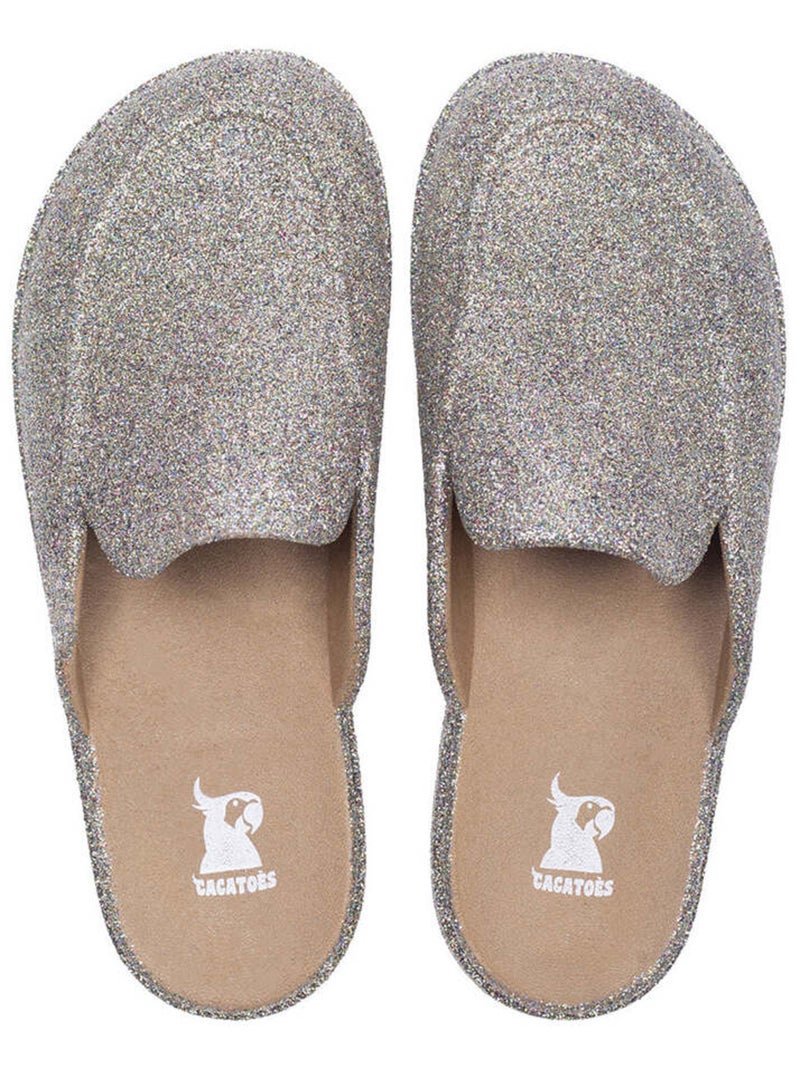 Mules Gramado Glitter Cacatoès Camel - Kiabi