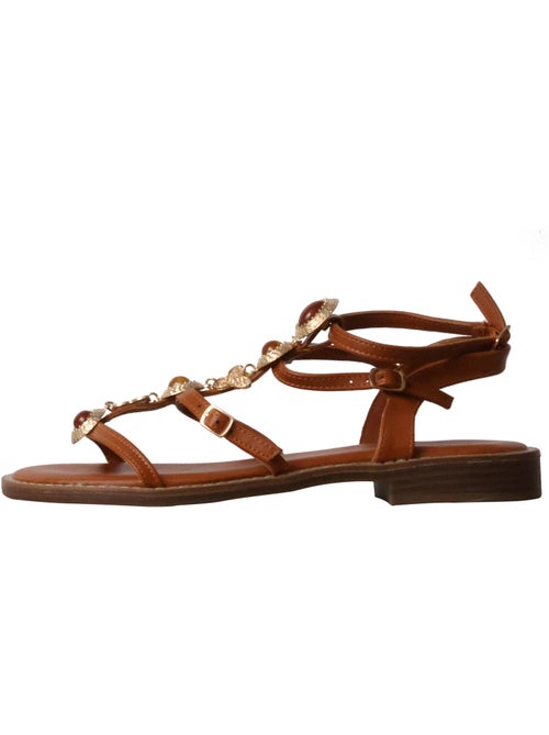 Mules Haute Cuir Findlay - Kiabi