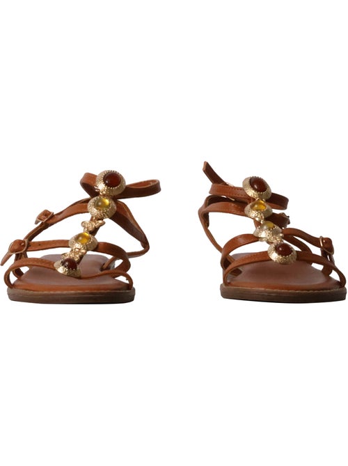 Mules Haute Cuir Findlay - Kiabi