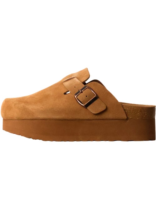 Mules Haute Cuir Findlay - Kiabi